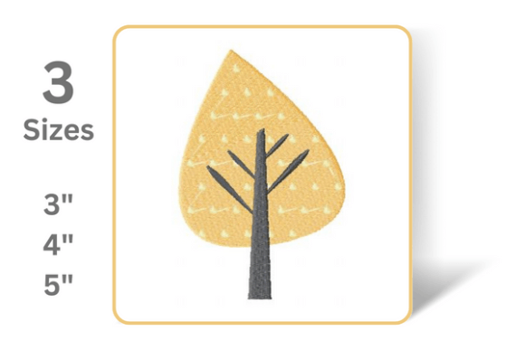 Cute Tree Embroidery Design Review